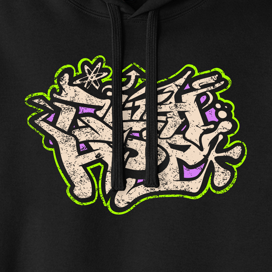 Glitch Hop Graffiti - Hoodie